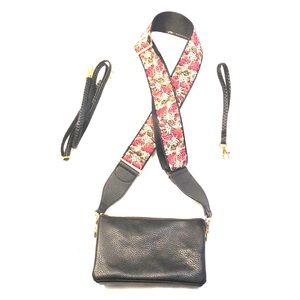💐Interchangeable guitar strap crossbody wristlet